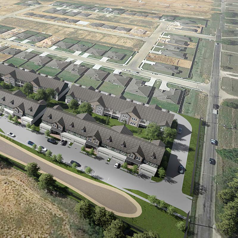 Project PRC Corporation Affordable Housing Developers Projects Multifamily Crystal Garden Estates Joshua TX Site Plan